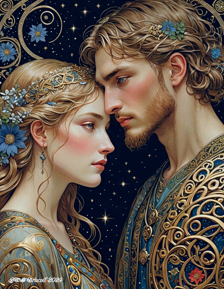 Diarmuid and Grainne by Cahira63 on DeviantArt