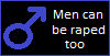 Male Rape Stamp