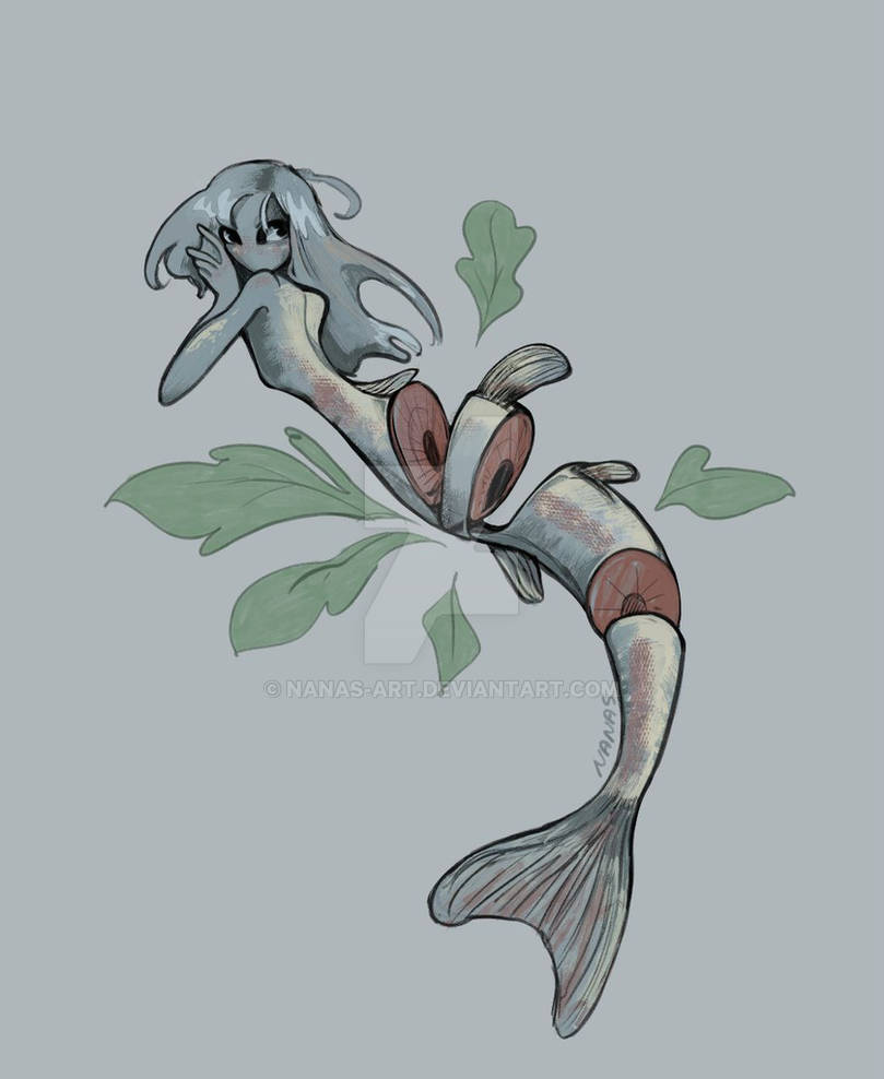 Digested Mermaid tasty mermaid by NANAS-art on DeviantArt