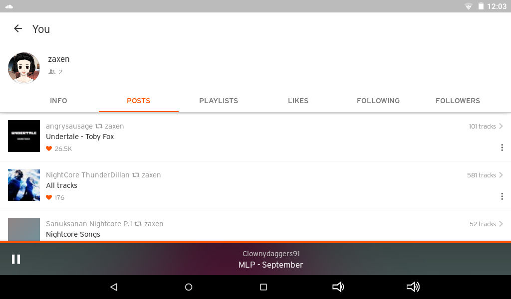 soundcloud screenshot by zaxen-1 on DeviantArt