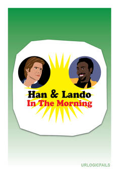 Han and Lando in the Morning