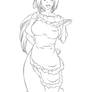 Orihime Inoue Lineart 01