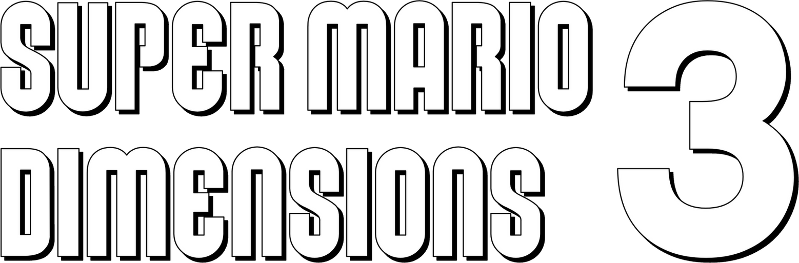 Mario Dimensions Super Mario Dimensions 3 Logo by TheVoilasCompany on DeviantArt