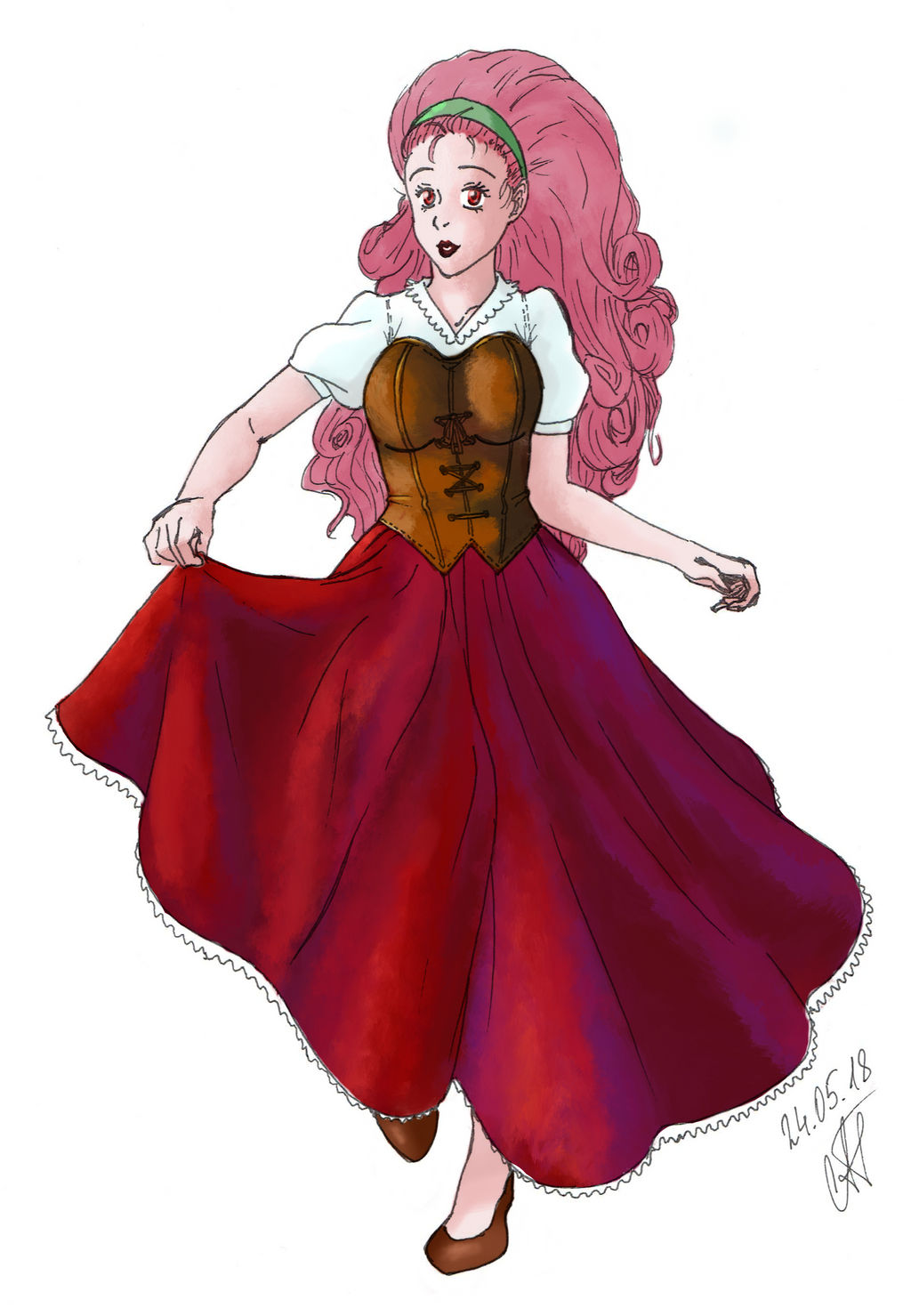 Popuri Harvest Moon BTN Popuri by Assaprince on DeviantArt