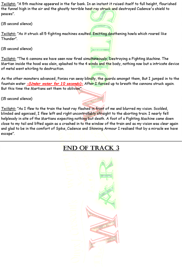 MLP War Of The Worlds Script: Fighting Machine 3/3 by Onyx2013 on ...