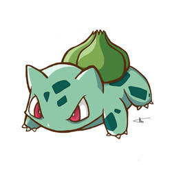 Pokemon Fan art Bulbizarre Bulbasaur Fushigidane