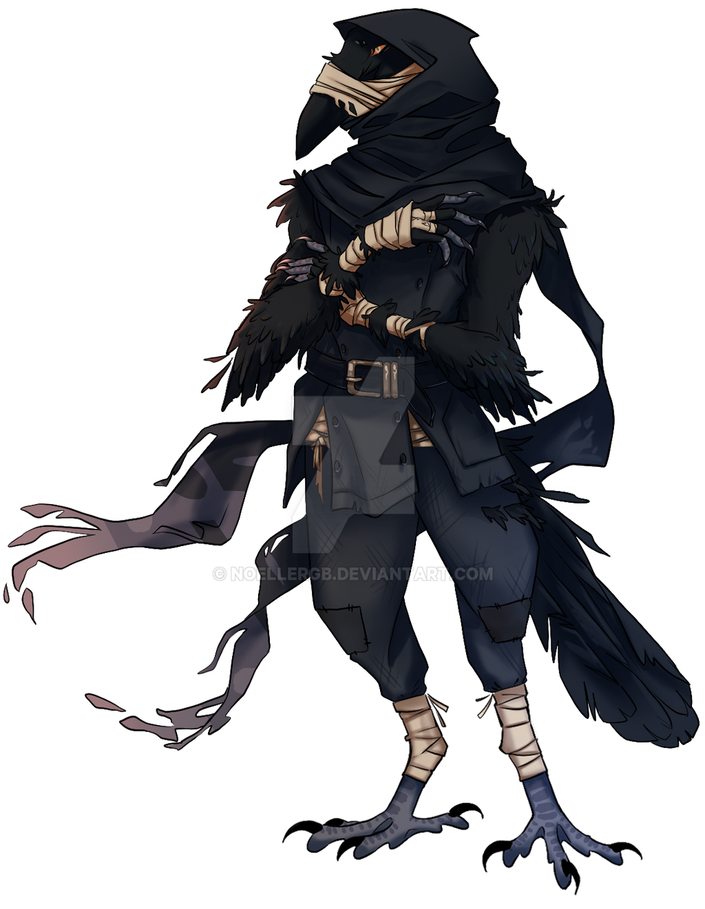 Kenku by NoelleRGB on DeviantArt