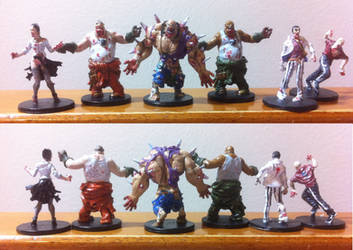 Zombicide Zombies Painted