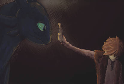 Hiccup and Toothless