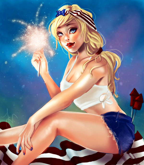 Fireworks Girl