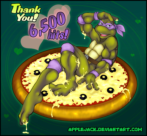 TMNT-6.5kHit Sexy Don on Pizza