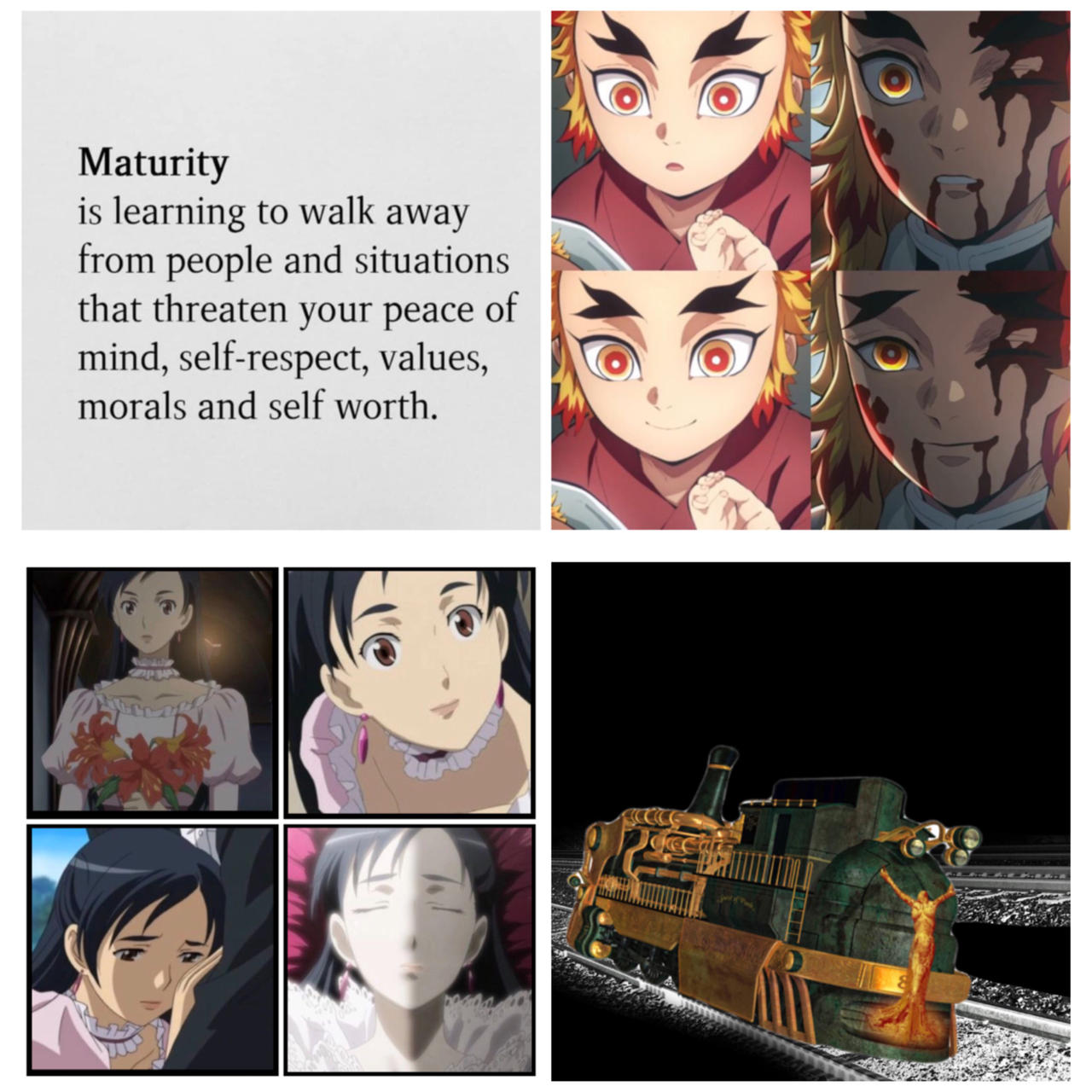 Saya, Flame Hashira, Maturity and a Train by WorldJumpingFangirl on ...