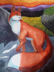 Fox on the Hill