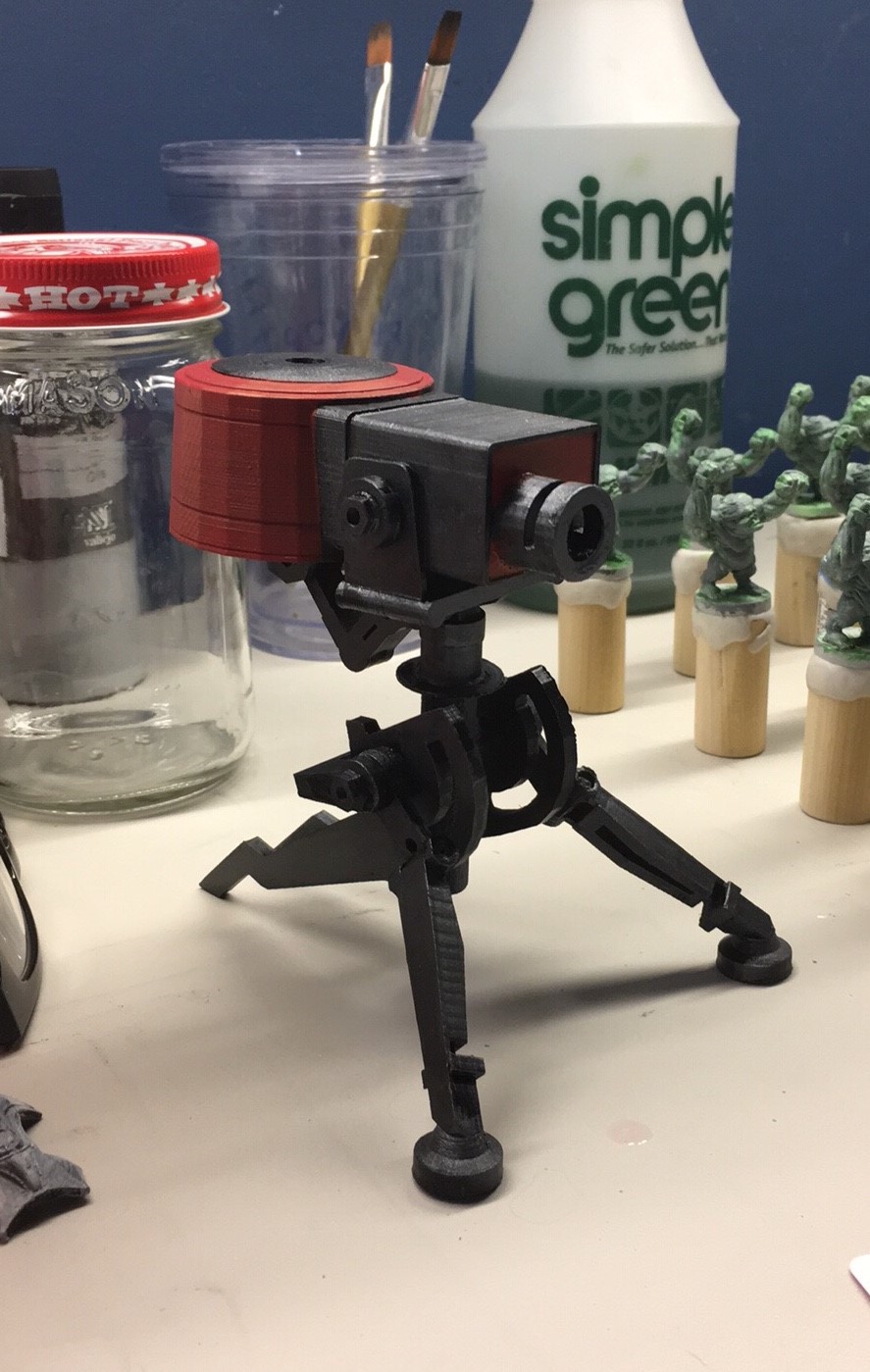 TF2 Level 1 Sentry Miniature by applied-asskicking on DeviantArt