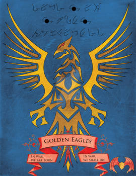 Golden Eagles Space Marines Emblem