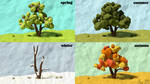 4 Seasons [LowPoly] by Mezaka