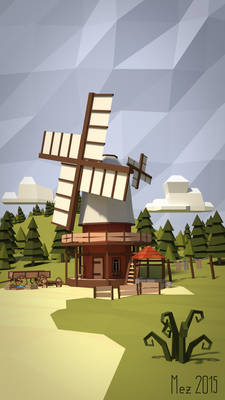 Mill [lowpoly]