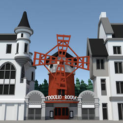 Moulin Rouge [LowPoly]