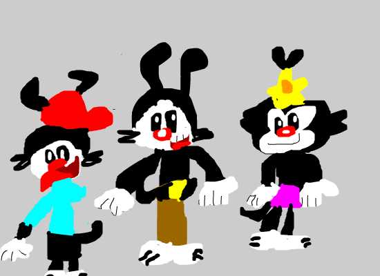 Animaniacs Test Drawing