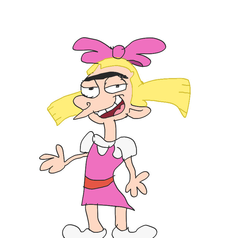 Hey Arnold!- Helga G. Pataki by TotallyTunedIn on DeviantArt