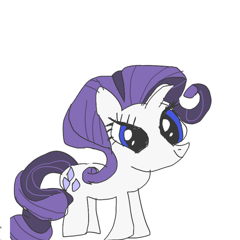 My Little Pony: Friendship is Magic- Rarity by TotallyTunedIn on DeviantArt