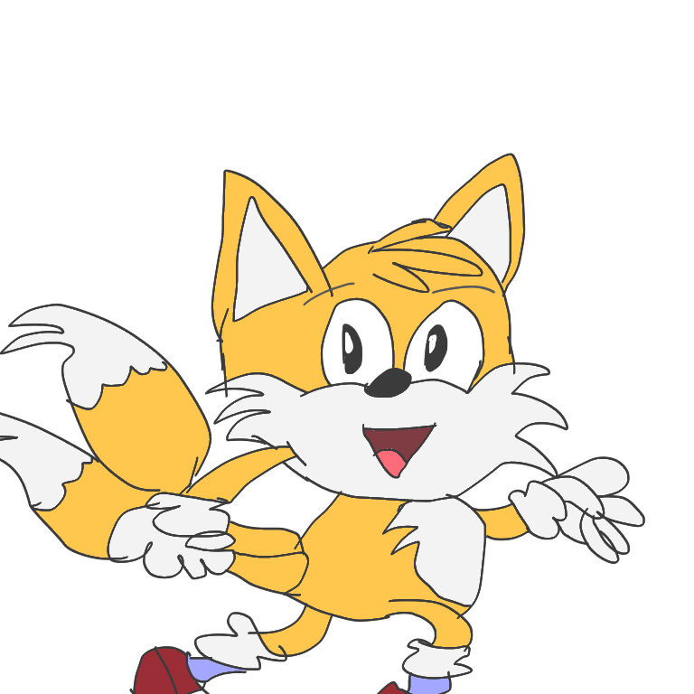 Sonic The Hedgehog- Classic Tails by TotallyTunedIn on DeviantArt