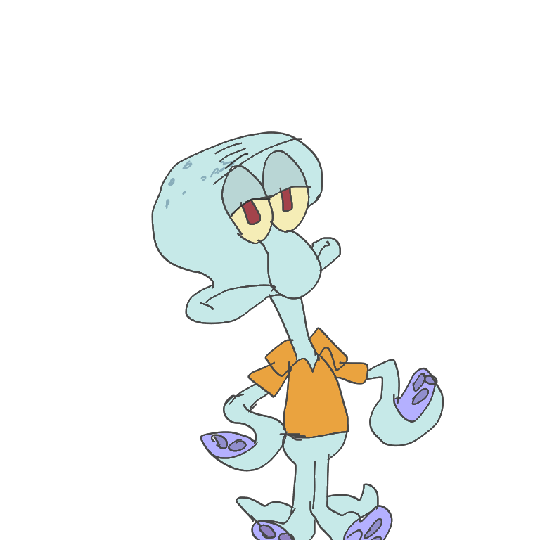 SpongeBob SquarePants- Squidward Tentacles by TotallyTunedIn on DeviantArt
