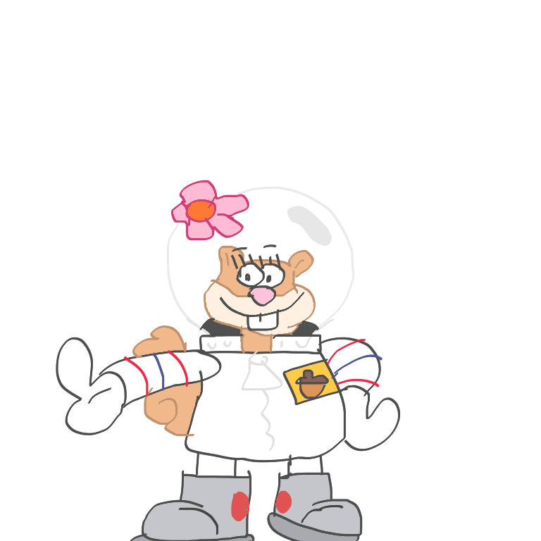 SpongeBob SquarePants- Sandy Cheeks by TotallyTunedIn on DeviantArt