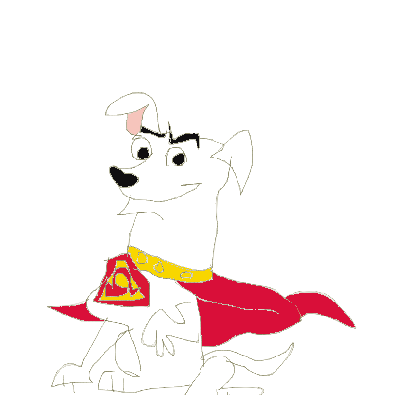 Krypto The Superdog by TotallyTunedIn on DeviantArt