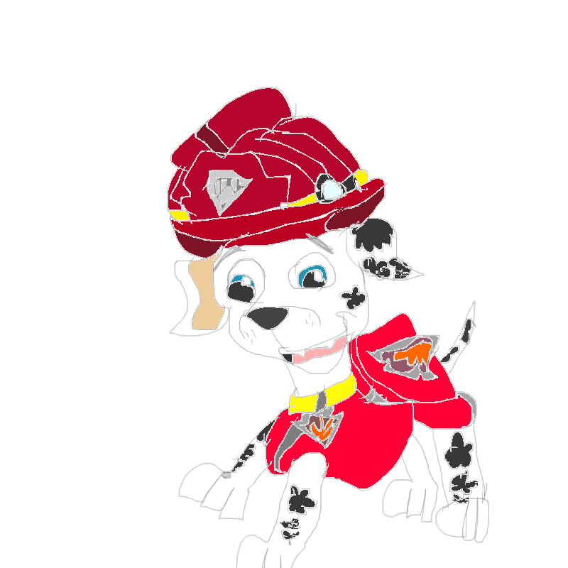PAW Patrol- Marshall by TotallyTunedIn on DeviantArt