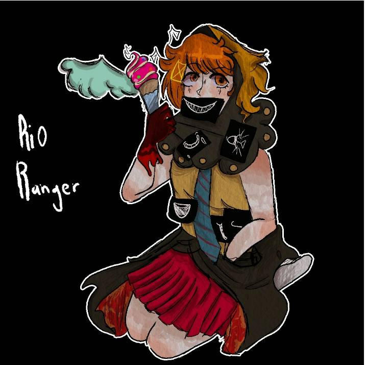 Riaz Ranger Rio ranger ! by kiib0danganronpa on DeviantArt