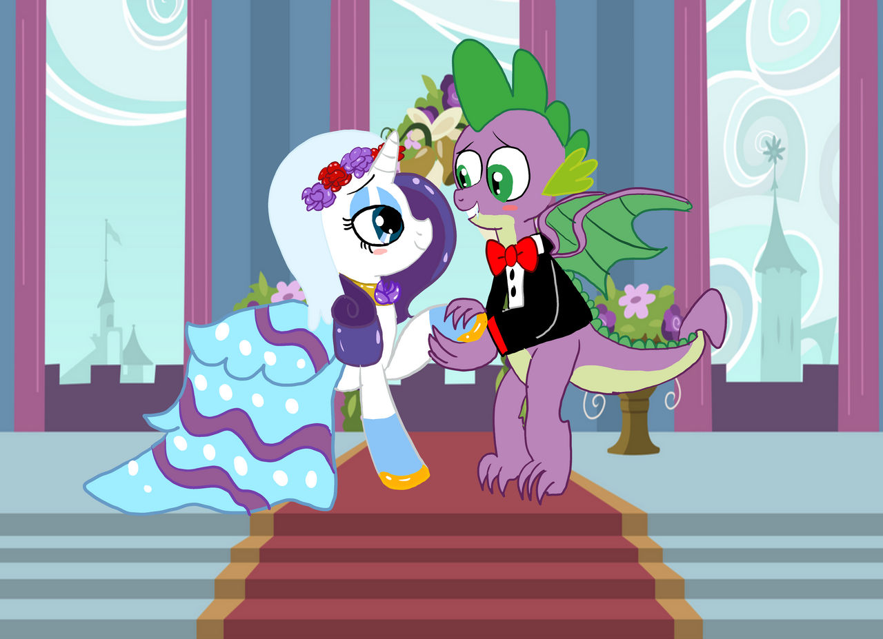 Rarity with Spike on RarityRarityRarity - DeviantArt