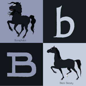 B for horse