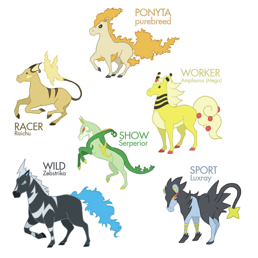 Ponyta Variant by Citron--Vert on DeviantArt