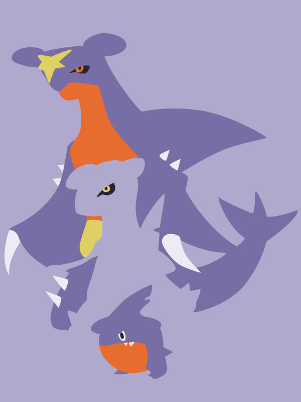 Pokemon 443, 444 and 445 by Citron--Vert on DeviantArt