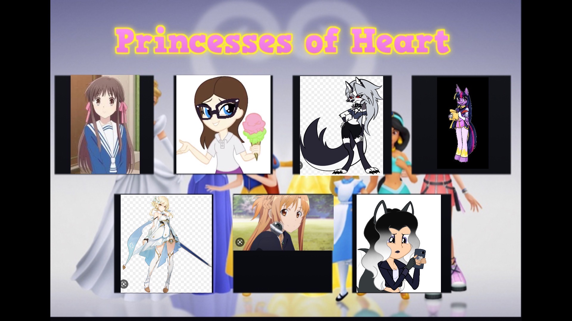 My 7 princesses of hearts