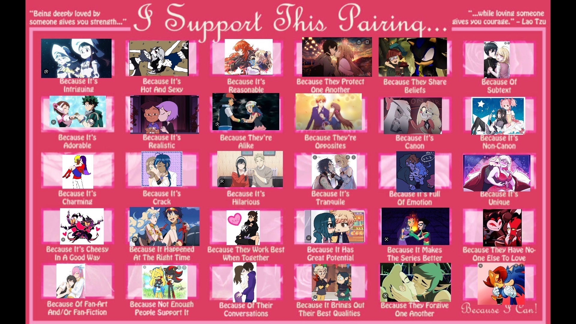 I support this pairing small remake part 2