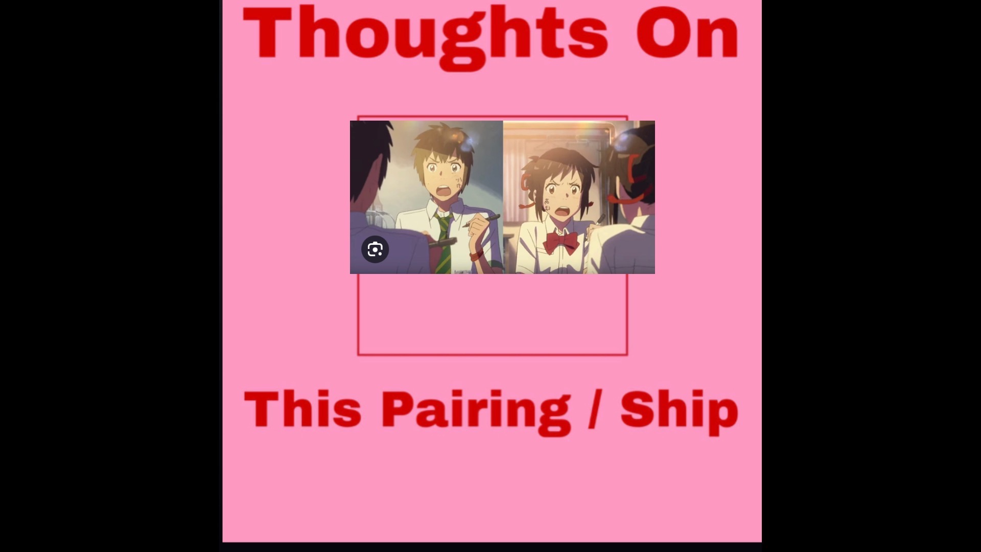 Thoughts on Taki x Mitsuha?