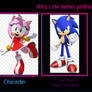 Who would be a better girlfriend for Sonic?
