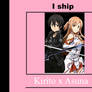 I ship Kirito x Asuna