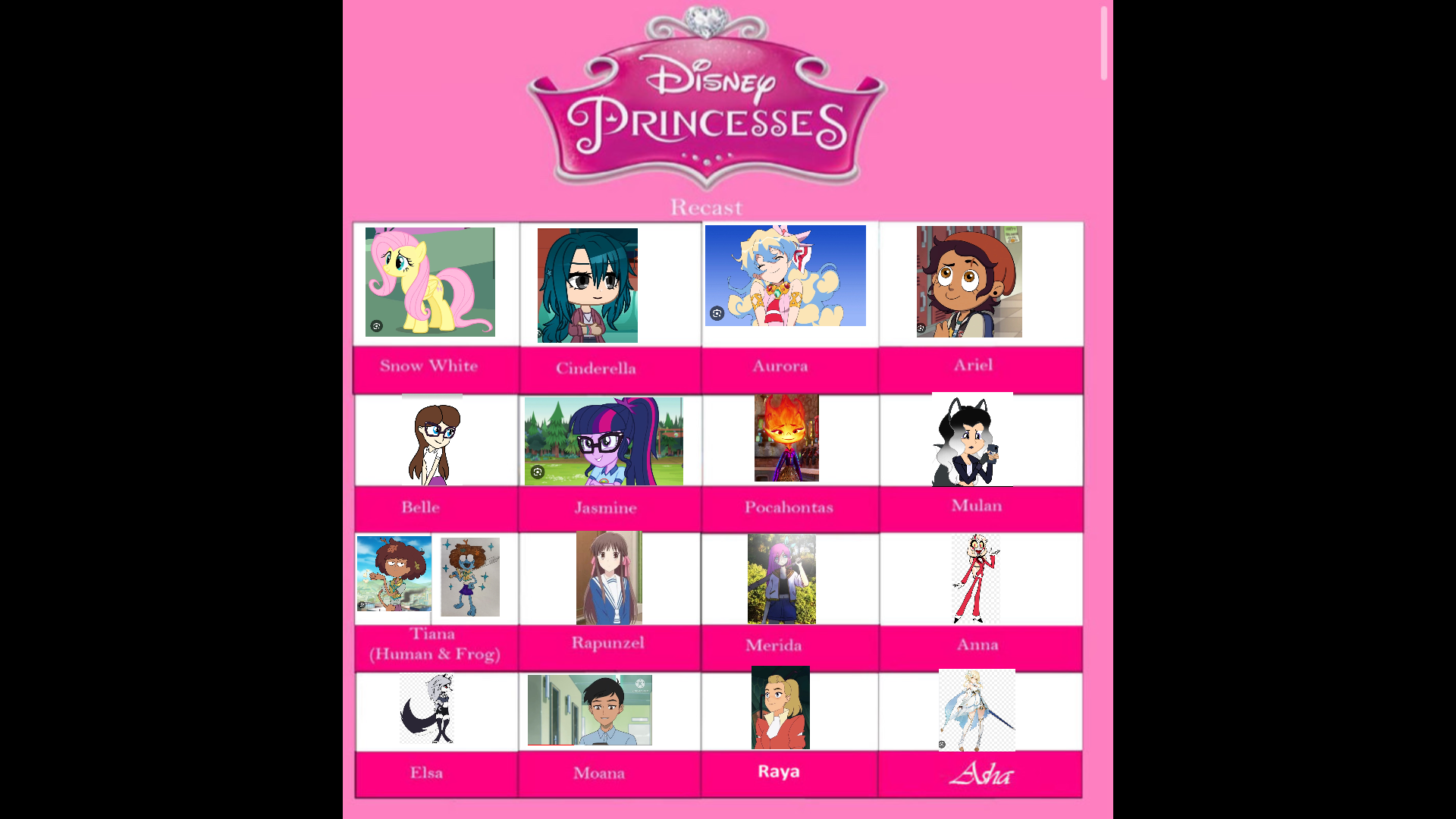 Disney princess meme my version