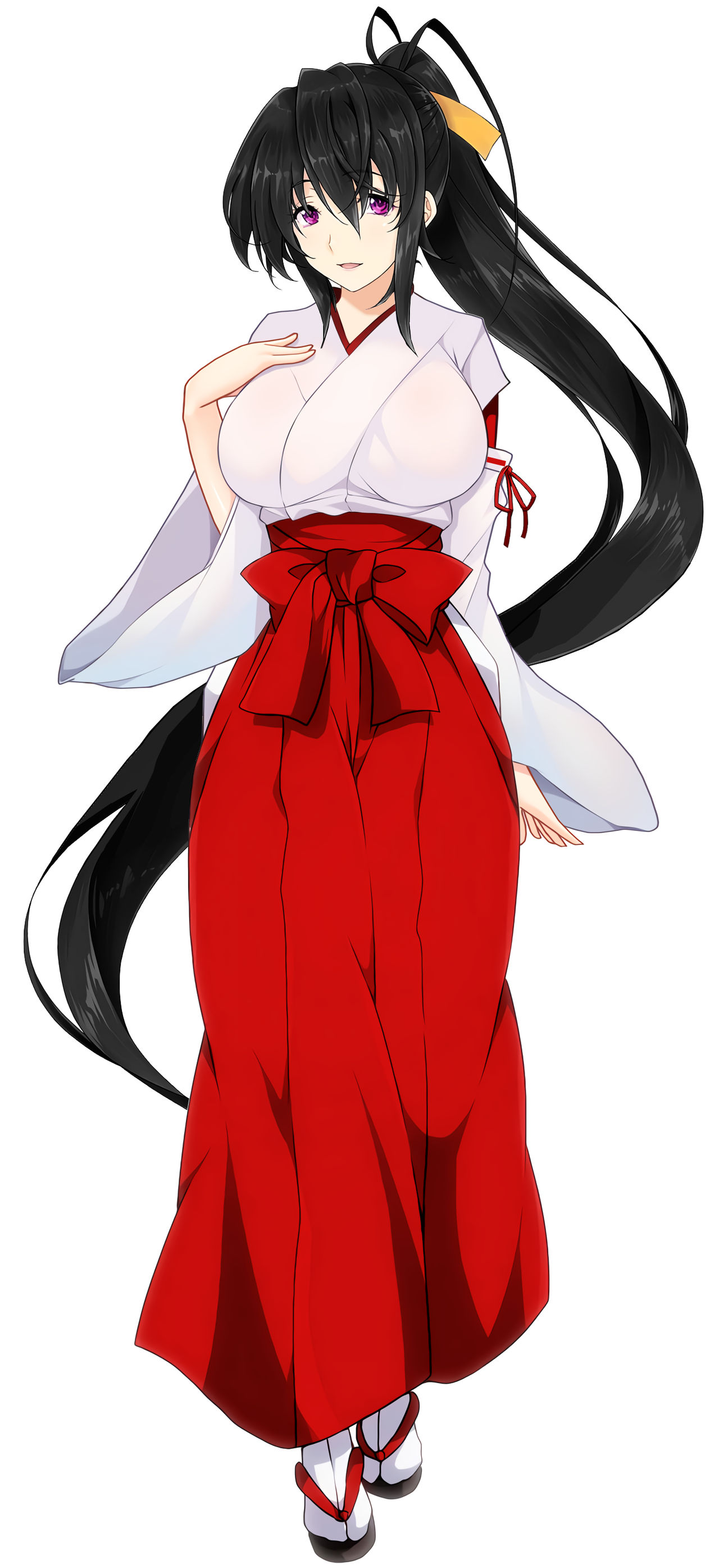 Deviantart Akeno Akeno Himejima - Miko by ALUCARDEDWAR on DeviantArt
