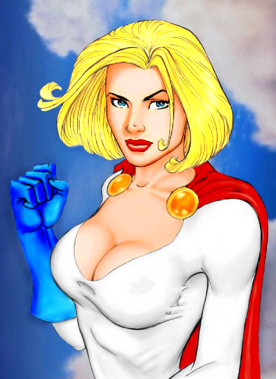 Powergirl by Tarzman