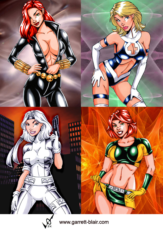 Marvel Girls 2 by gb2k