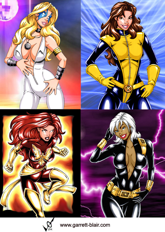 Marvel Girls 5 by gb2k