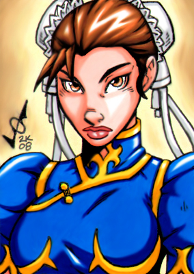 Chun Li 2 by Garrett Blair