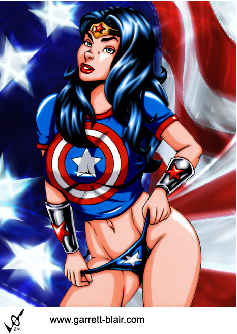 Wonder Woman loves Cpt America