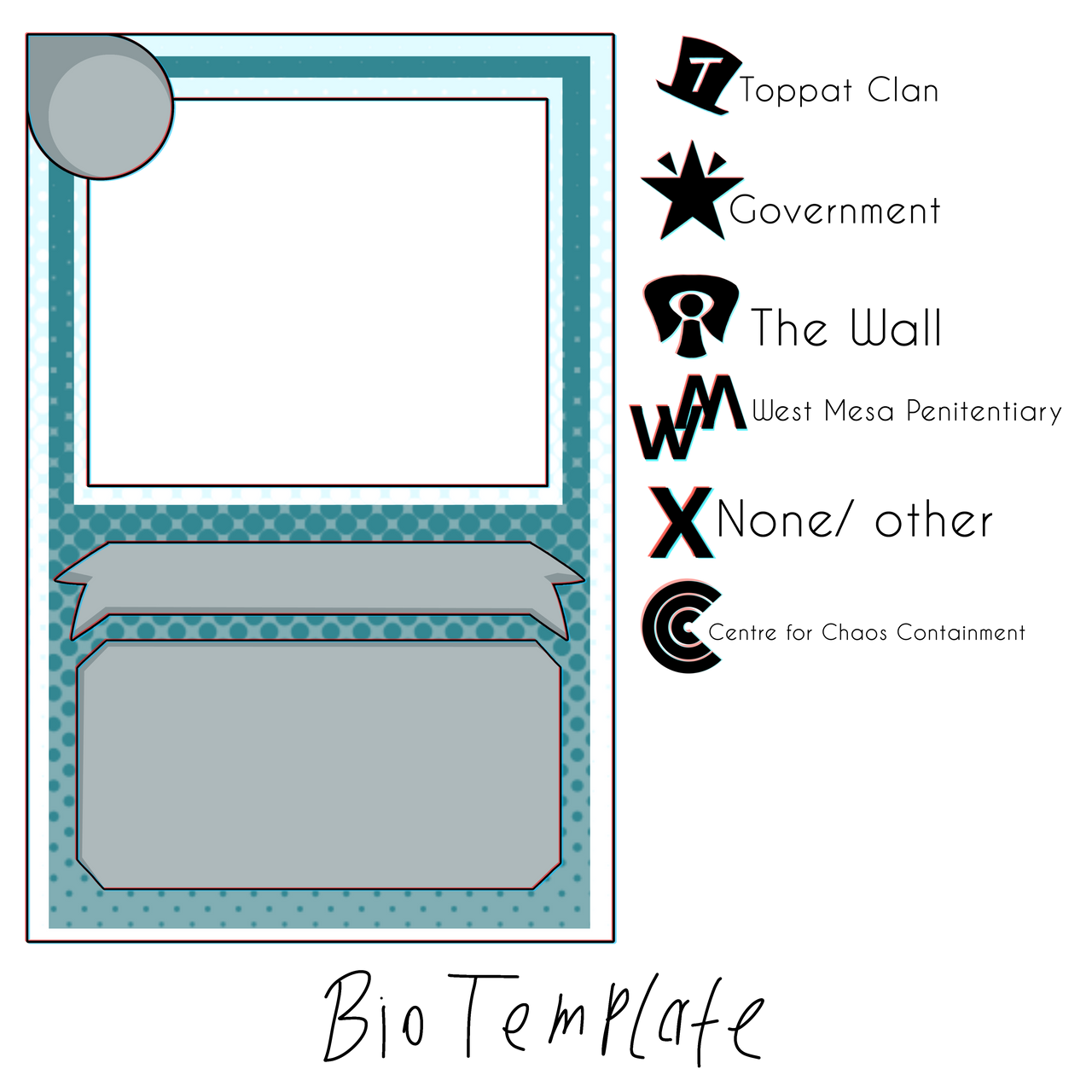 Custom THSC Bio Card template - transparent by JustAnotherCrackhead on ...