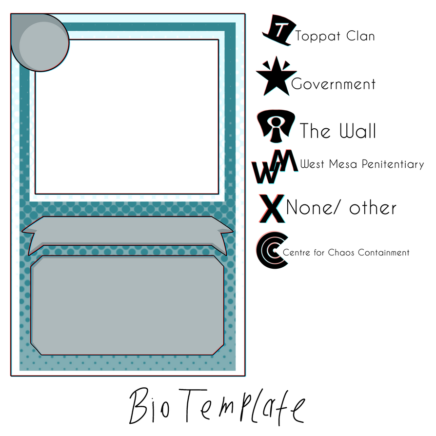Custom THSC Bio Card template - transparent by JustAnotherCrackhead on ...