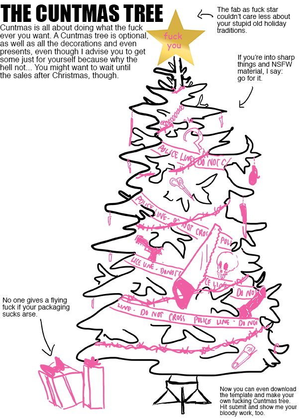 Cuntmas Tree by ruojasaatana
